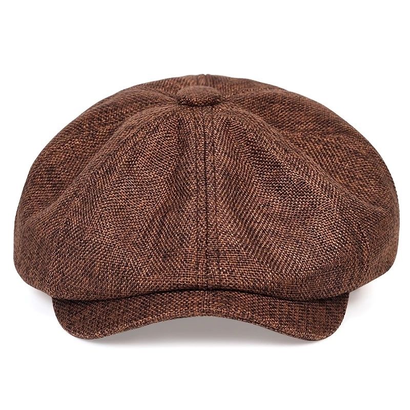 Alfie men's casual cap, retro knitted design for spring and summer lightness
