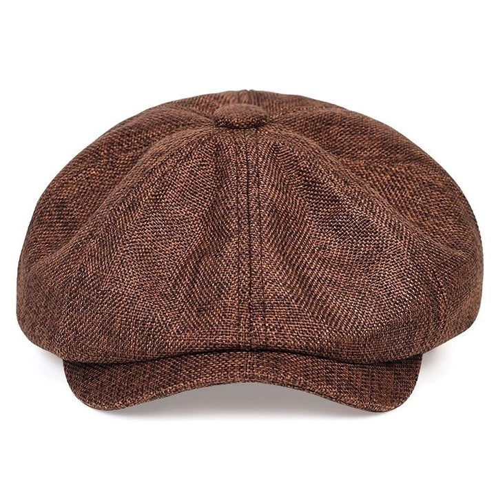 Alfie men's casual cap, retro knitted design for spring and summer lightness