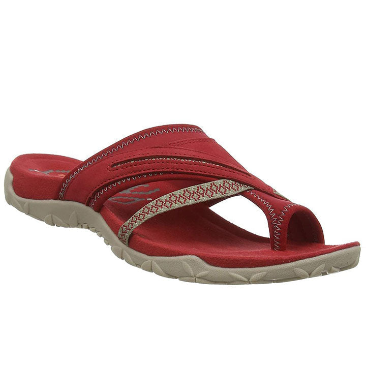 Open-toe Alina women's T-strap sandals, essential comfortable summer footwear