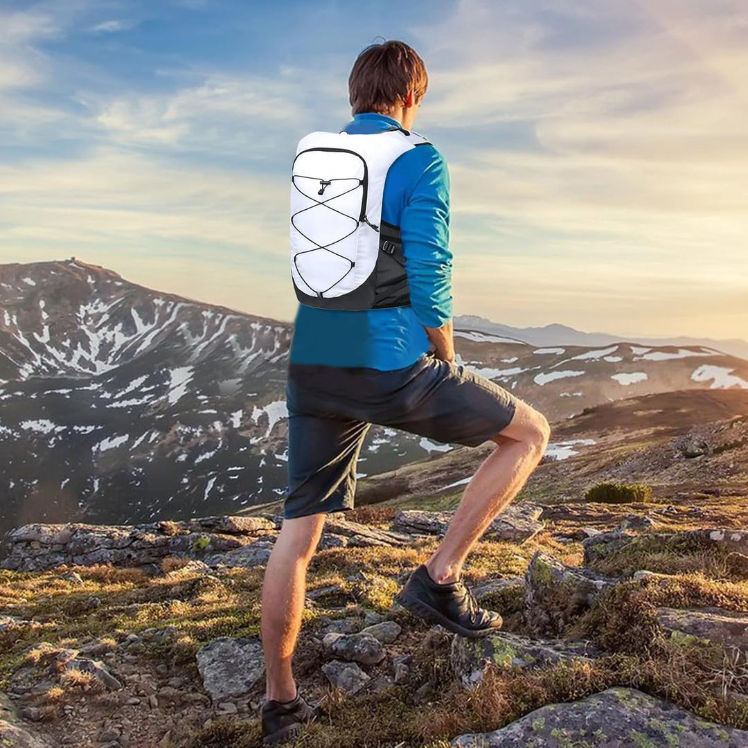 Unisex Alvory trail running hydration pack, front pockets for essentials