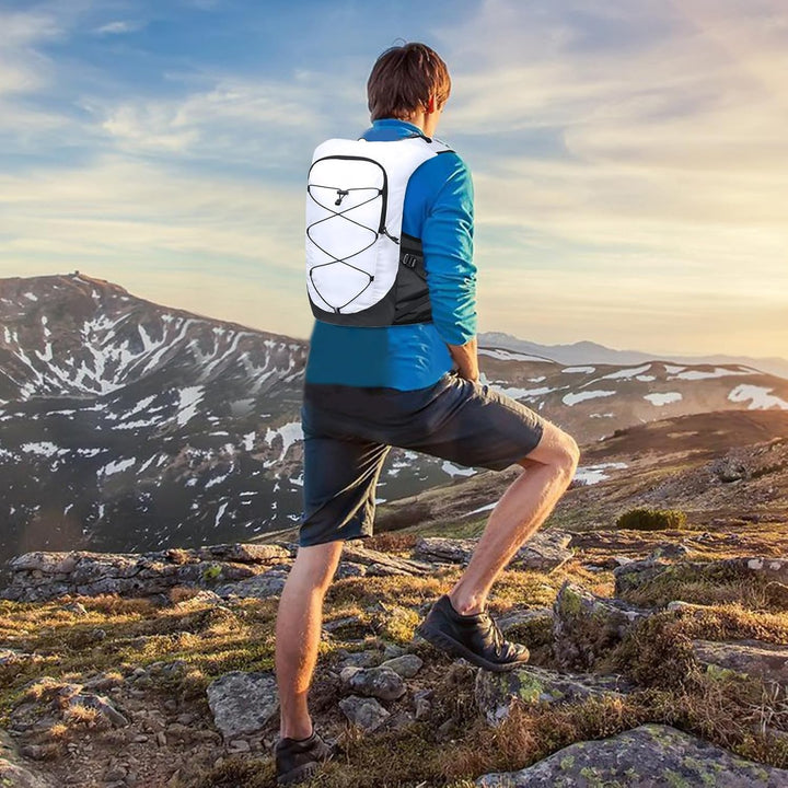 Unisex Alvory trail running hydration pack, front pockets for essentials