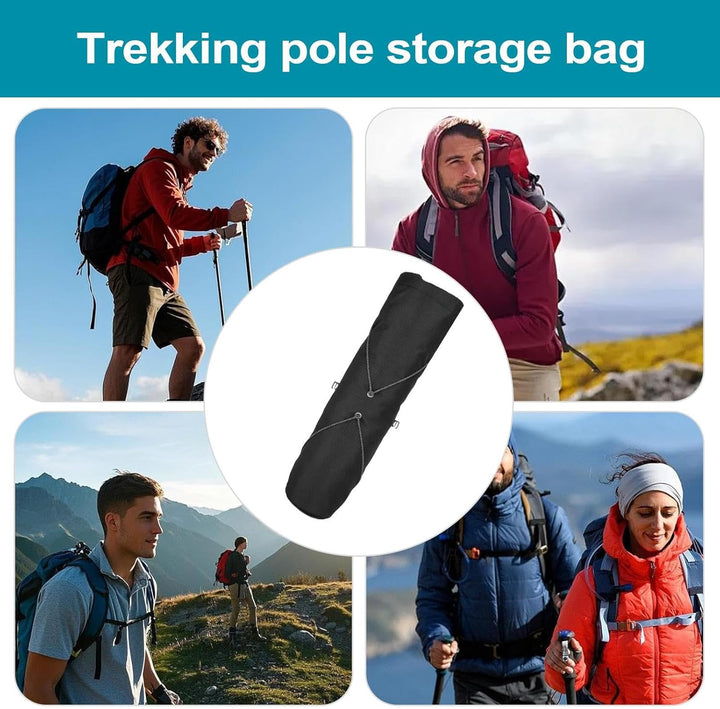 Trekking pole carrying bag by Alvoryn, lightweight and water-resistant, ideal hiking accessory for all