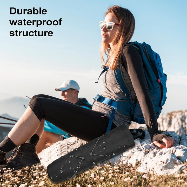Alvoryn trekking pole quiver bag, ideal for outdoor travel, water-resistant and lightweight hiking accessory