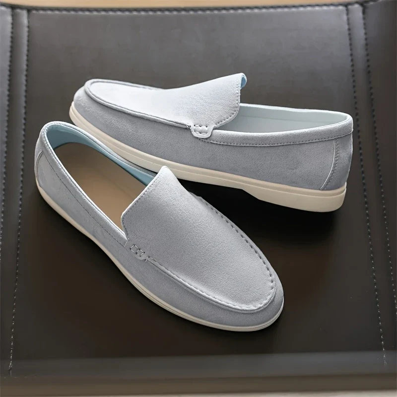 Comfortable Amalfi men's slip-on shoes, essential casual footwear for men's style.