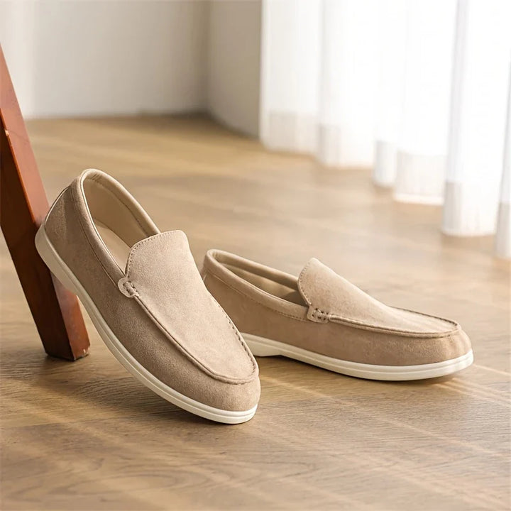Premium men's Amalfi slip-on loafers, refined casual footwear for versatile men's fashion.