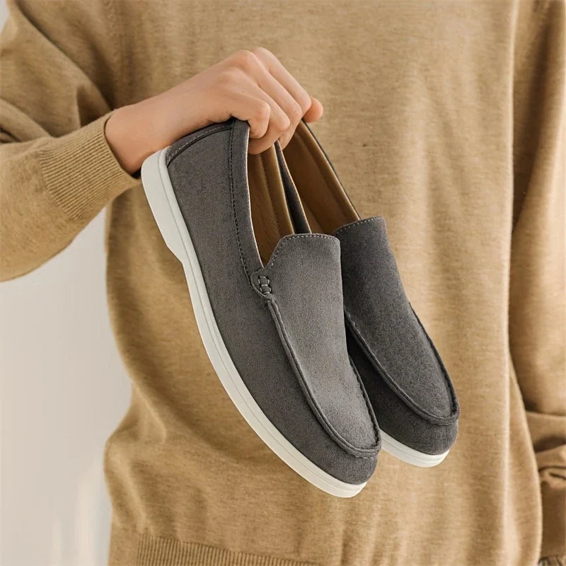 Amalfi men's slip-on shoes, designed for ultimate comfort and sophisticated casual footwear.