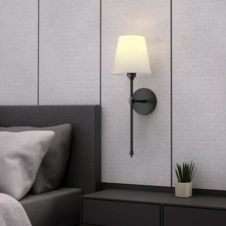 Modern decorative lighting: Ambiwell wireless wall lamp set, remote control included.