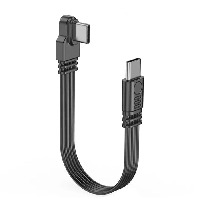 Packaging of the 1+1 FREE offer for Angled Type-C to Type-C PowerFlex cables.