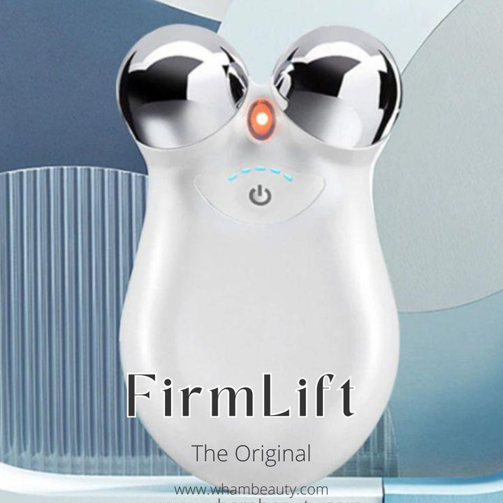 Smooth wrinkles and firm saggy skin with this powerful anti-aging microcurrent facial massager.
