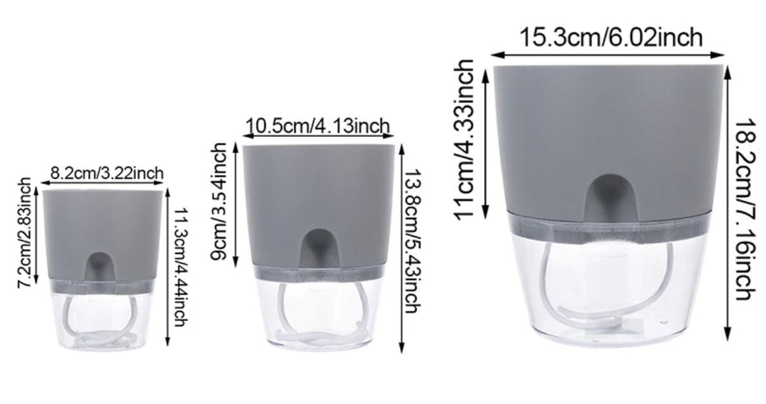 Innovative AquaBloom self-watering pot, a key tool for superior plant care and thriving greenery.