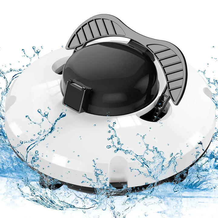 AquaMate automatic pool accessory with dual motors, perfect for clean home and garden pools
