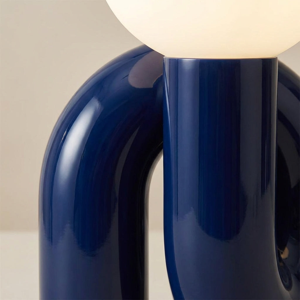 Designer Arcavita table lamp, LED lighting, contemporary bedroom decor piece.