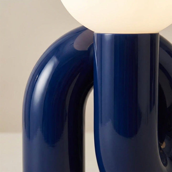Designer Arcavita table lamp, LED lighting, contemporary bedroom decor piece.