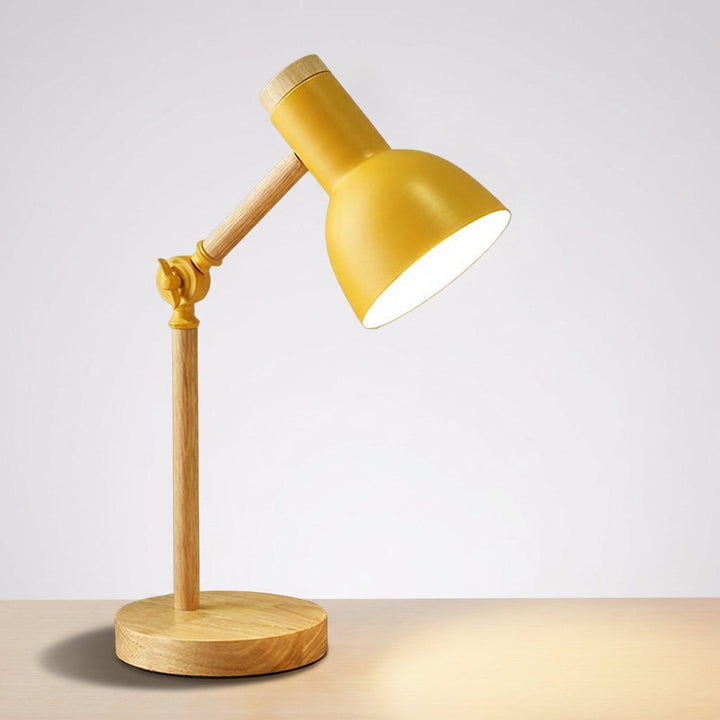Stylish Arclume adjustable desk lamp, blending Nordic design with practical functionality for modern workspace