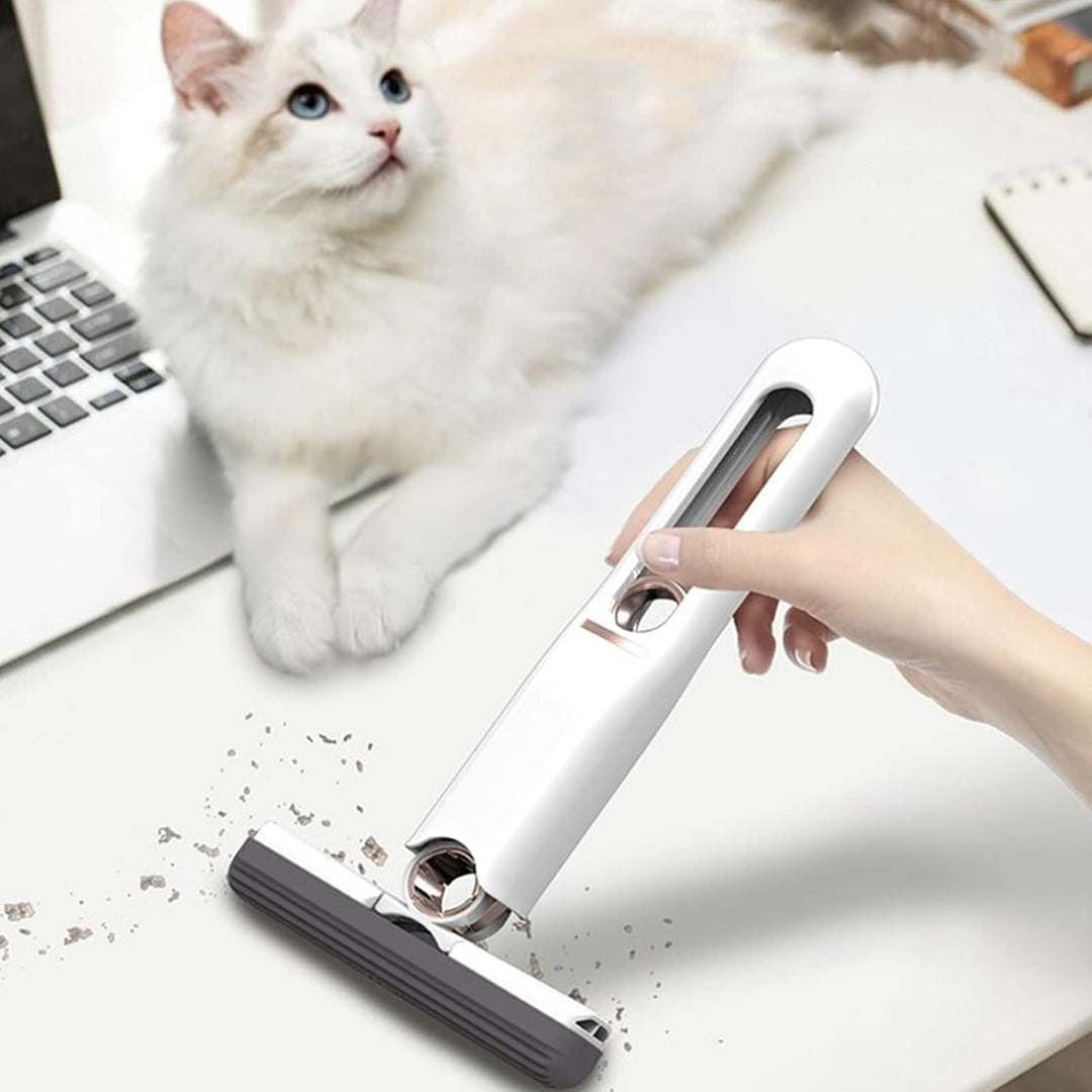 Portable Self-Squeeze Mini Mop by Arivon, ideal for desktop and household quick cleans.
