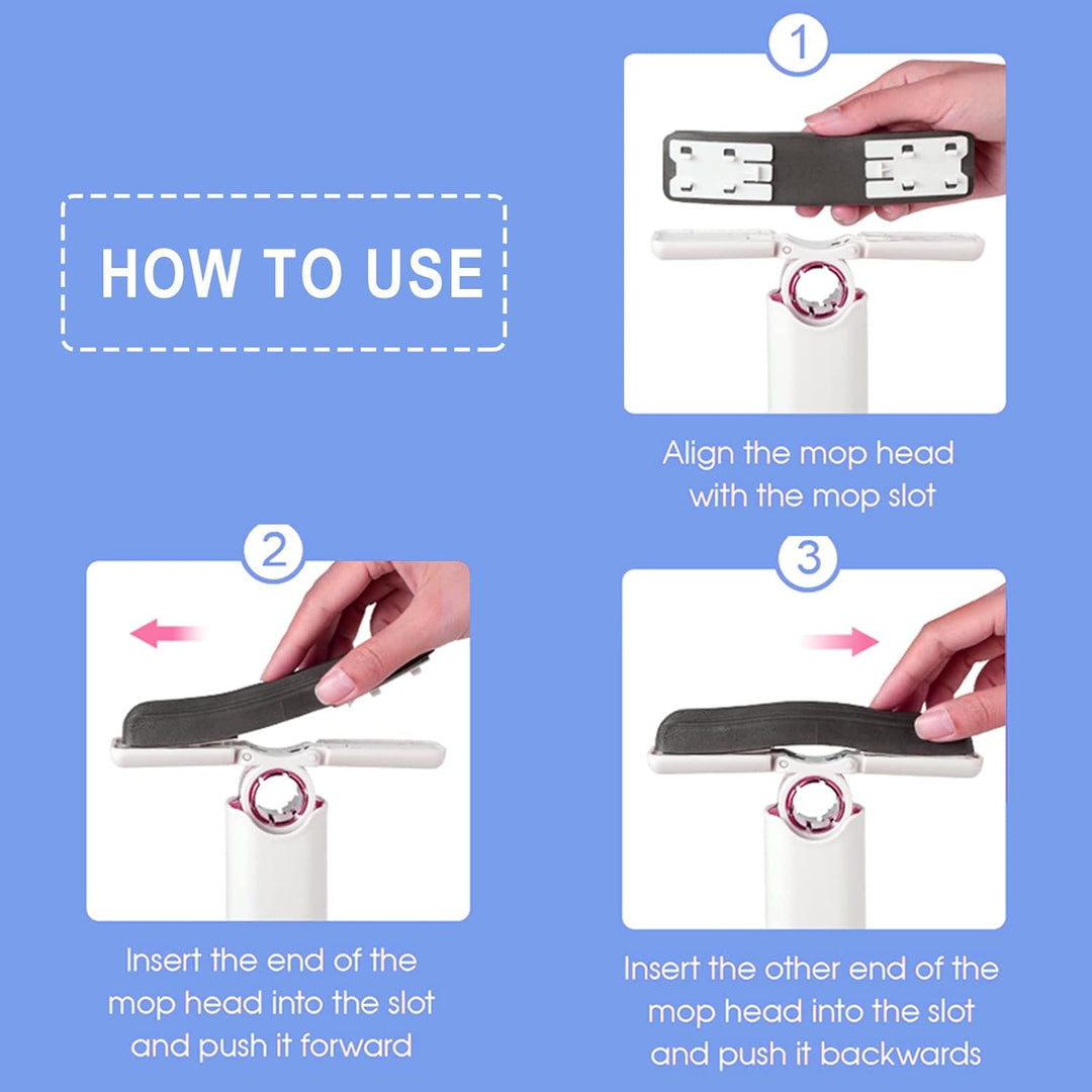 The Arivon Mini Mop, a compact self-squeeze solution for versatile household cleaning.