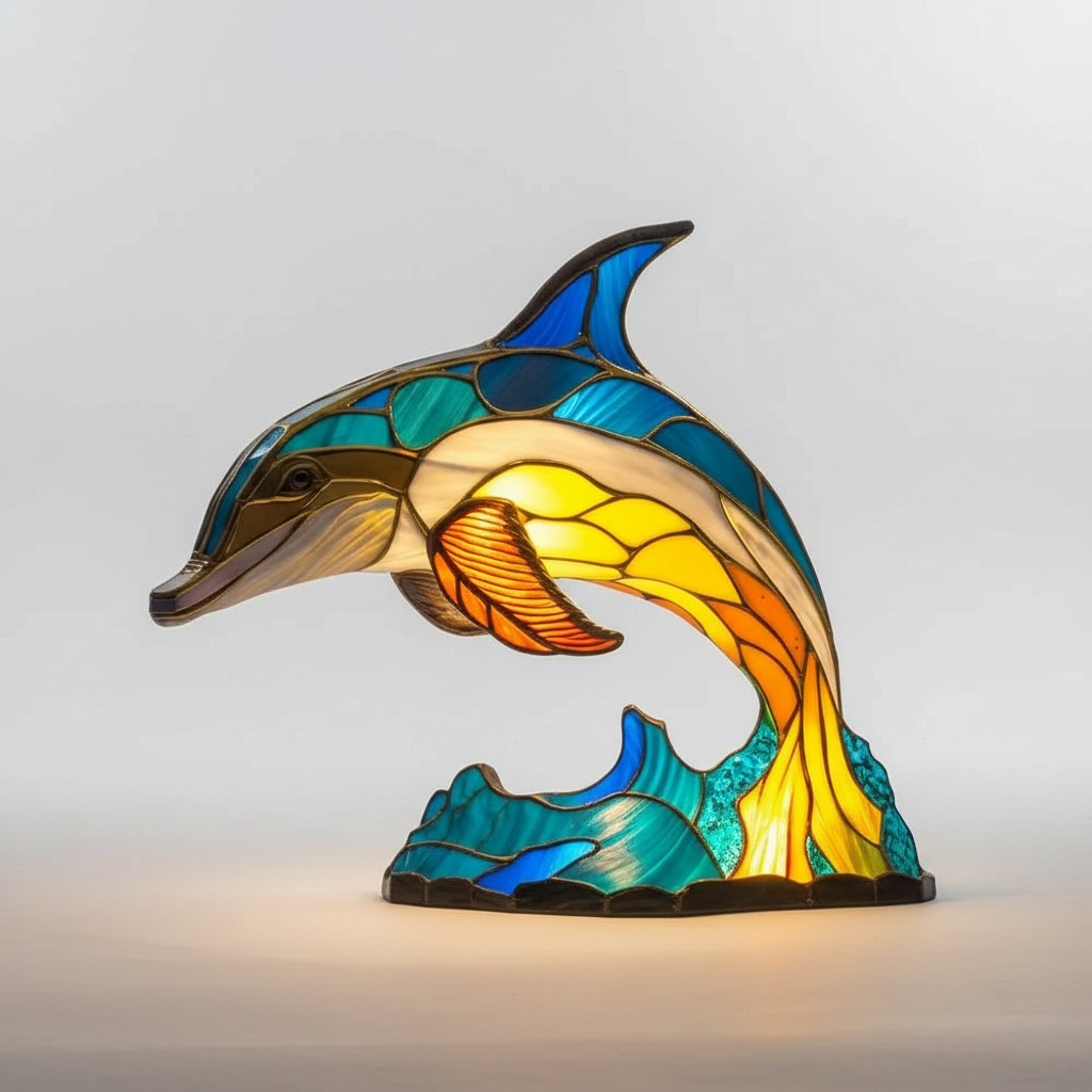 Giftable artistic table lamp, unique elephant design, perfect for home decoration