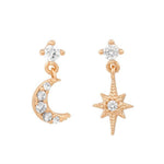 Moon & Star Earrings