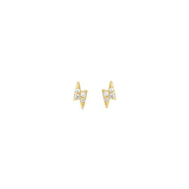 Model wearing Astrid Celestial Star & Moon Earrings, elegant celestial jewelry, hypoallergenic design