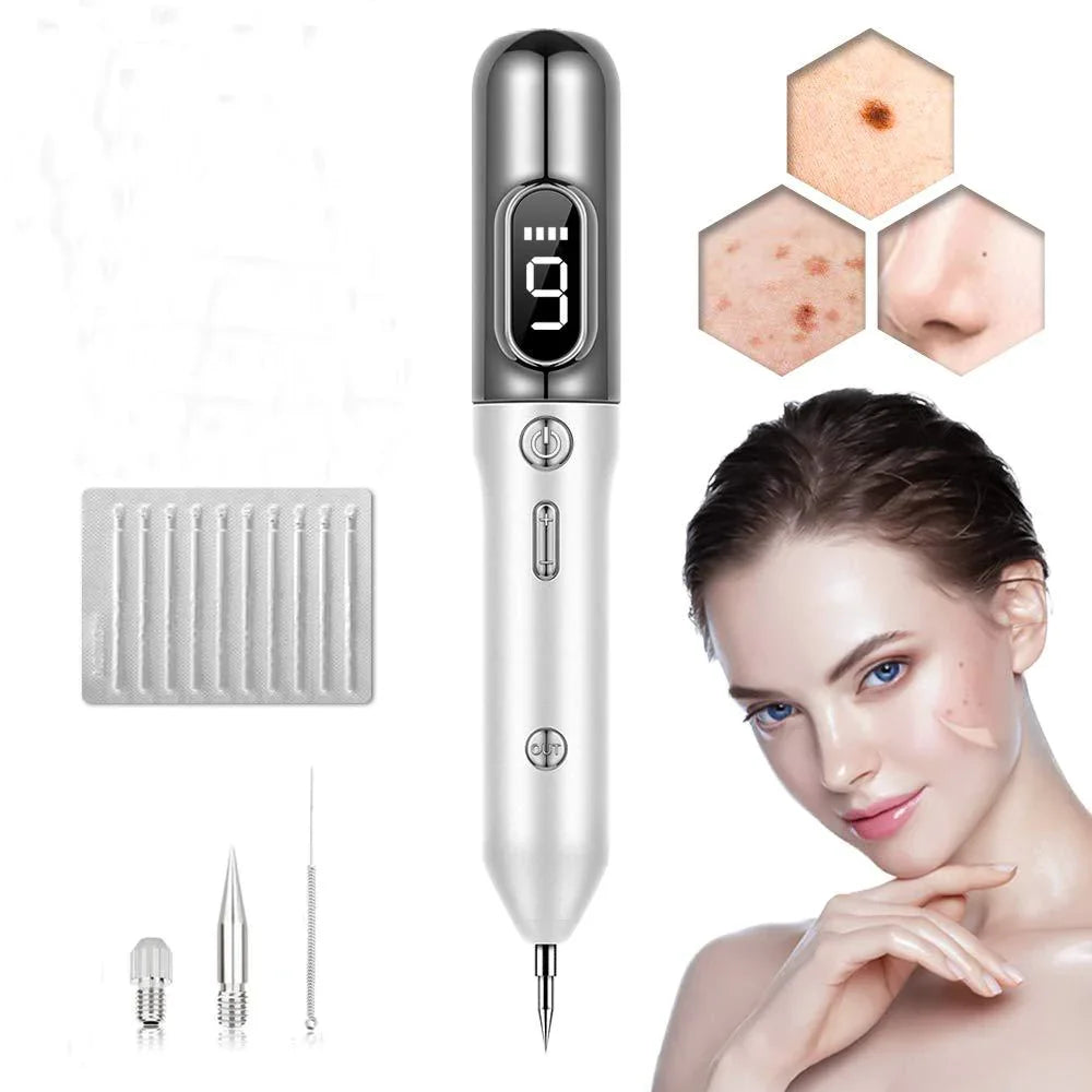 Easy-to-use at-home plasma pen for effective mole and wart removal, promoting clearer, healthier-looking skin.