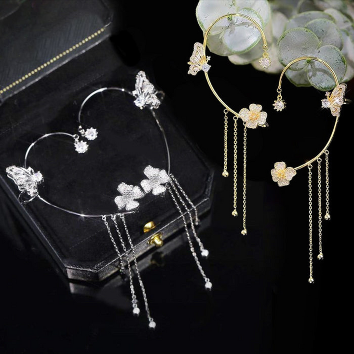 Aurelia delicate butterfly earrings, a perfect gift for women who love unique jewelry