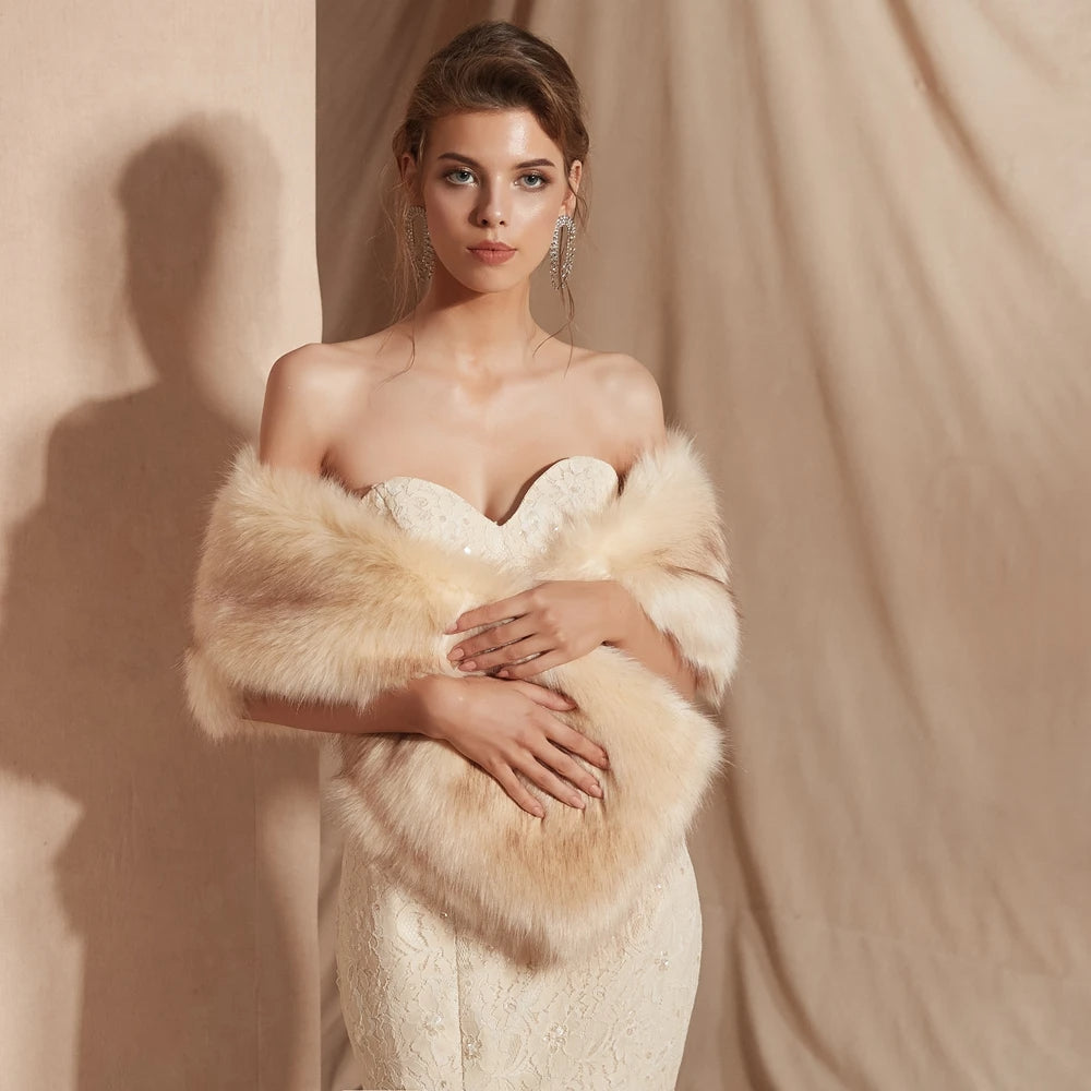 Soft Plush Wrap: Women's Aurora shawl accessory, featuring a super soft texture for ultimate coziness and elegant style.