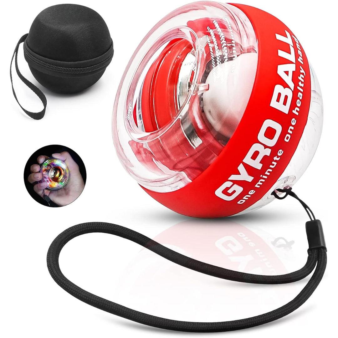 Professional gyroscopic power ball for athletes seeking ultimate wrist & forearm strength.
