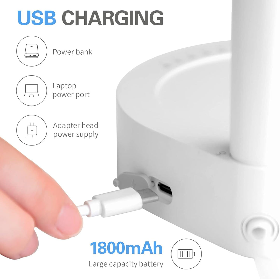 Quiet automatic water dispenser for easy bedside hydration. Rechargeable & perfect for any room.