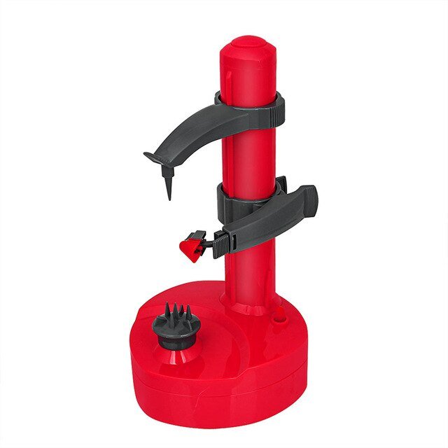 Innovative automatic peeler designed to speed up fruit and vegetable peeling for busy cooks.