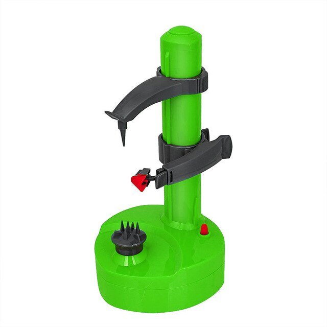 Modern automatic peeler, a kitchen convenience gadget for fruits, potatoes, and more.