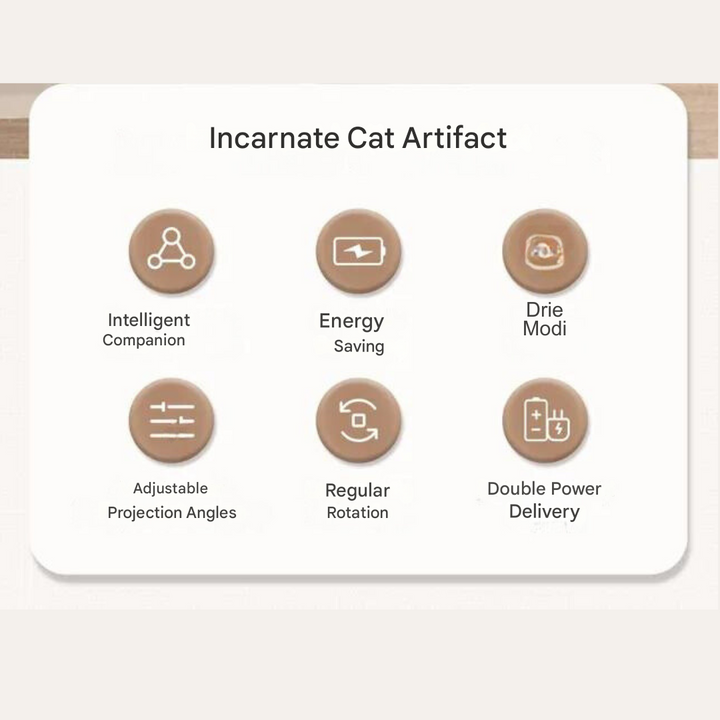 LaserPaw automatic interactive laser cat toy for active feline playtime and exercise.