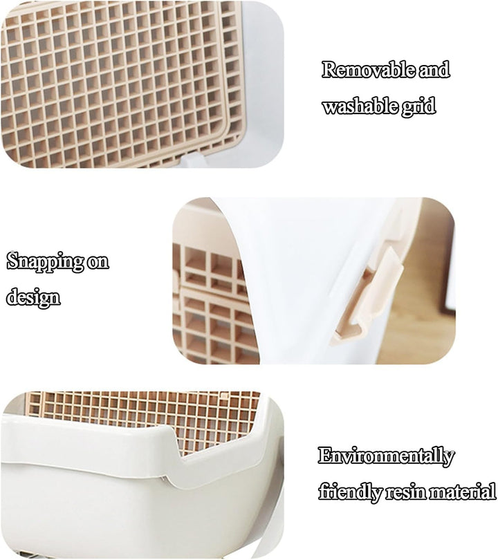 Felvora automatic odorless open-top litter box, multi-pet friendly, for improved pet hygiene and easy clean.
