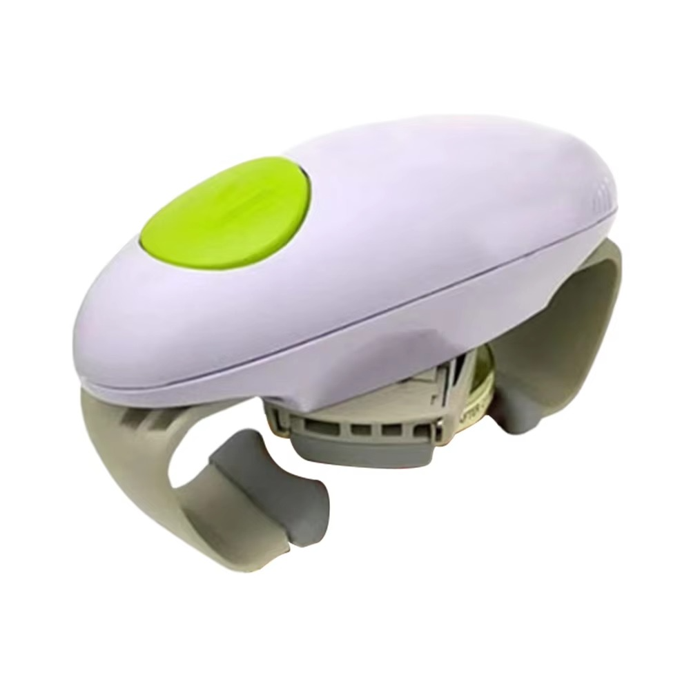 Automatic one-touch can & jar opener; senior friendly for effortless kitchen aid.