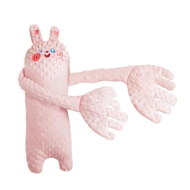 Hypoallergenic infant sleep aid pillow, automatically soothing for better baby rest.