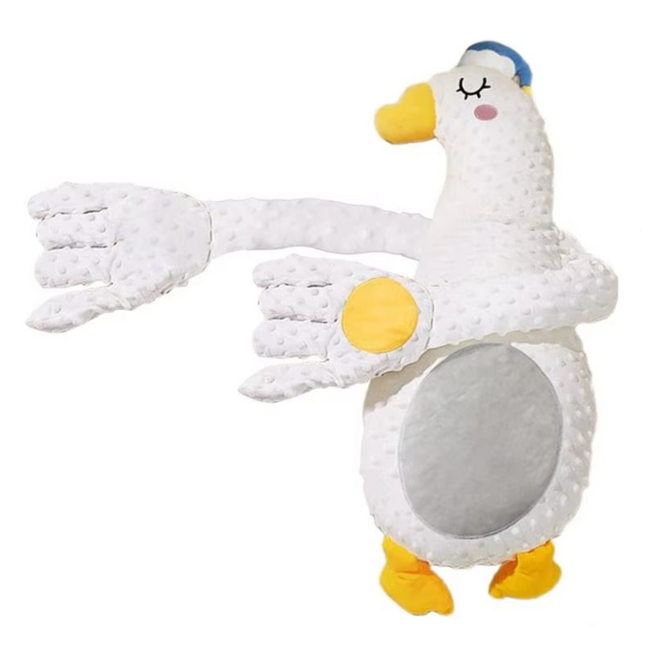Nursery automatic baby sleep pillow, a soothing comforter for infants.