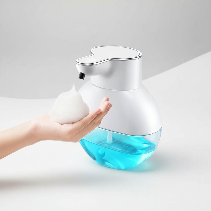 Hands-free automatic soap dispenser, TouchlessEase, providing convenient and hygienic soap dispensing for home