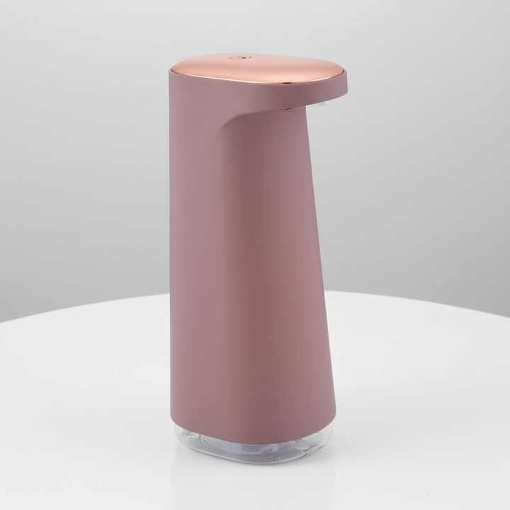 Hands-free foam soap dispenser, automatic sensor for sanitary and kitchen use