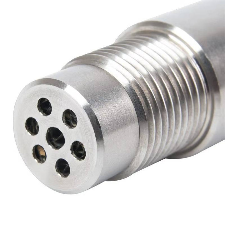 Durable stainless steel O2 sensor CEL fix adapter, mini CAT for reliable check engine light elimination.