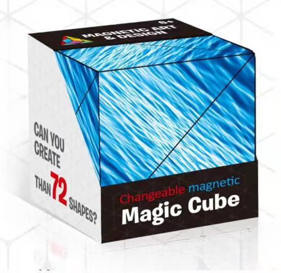 Unisex award-winning magic cube, a versatile fidget & brain game for all.