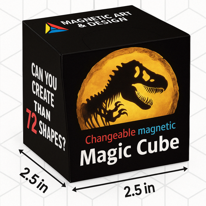 Relaxing magic cube fidget toy, perfect for stress relief and focus.
