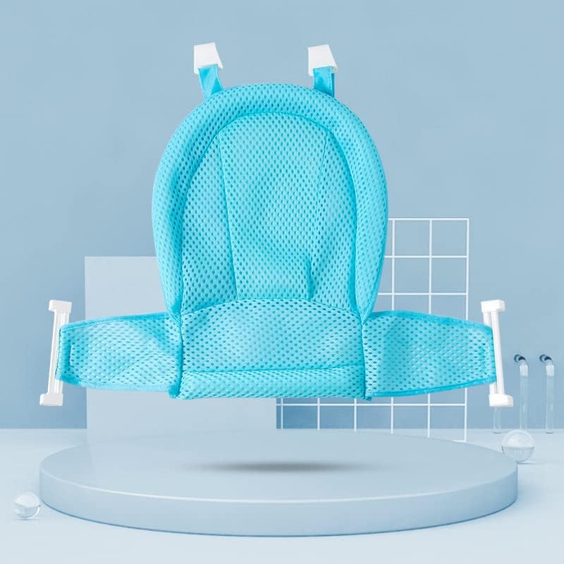 Collapsible Baby Bath Tub with removable net support, compact and portable for travel