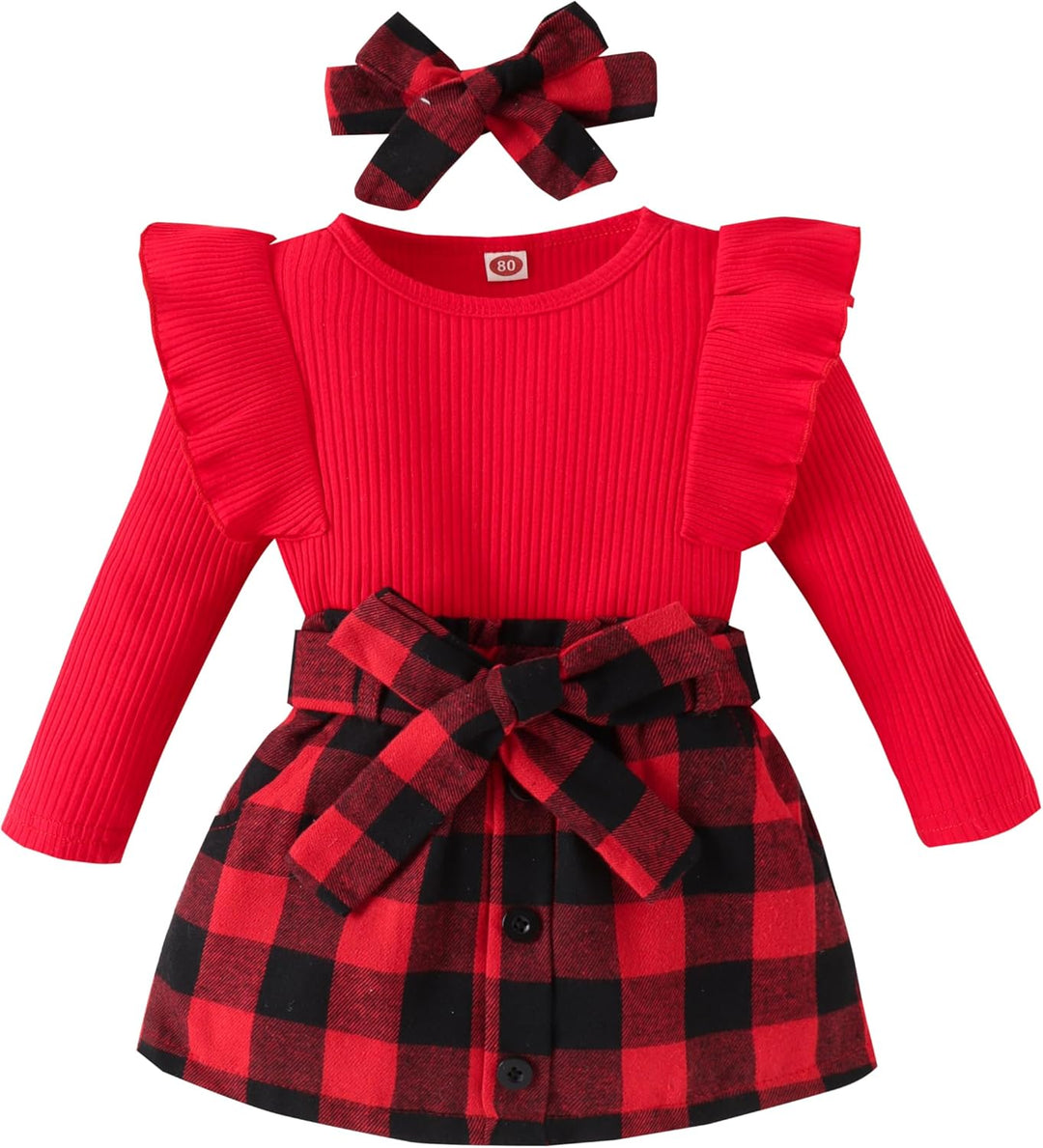 Toddler girl fashion: Pink knitted turtleneck and dress winter set, cozy and stylish baby clothing