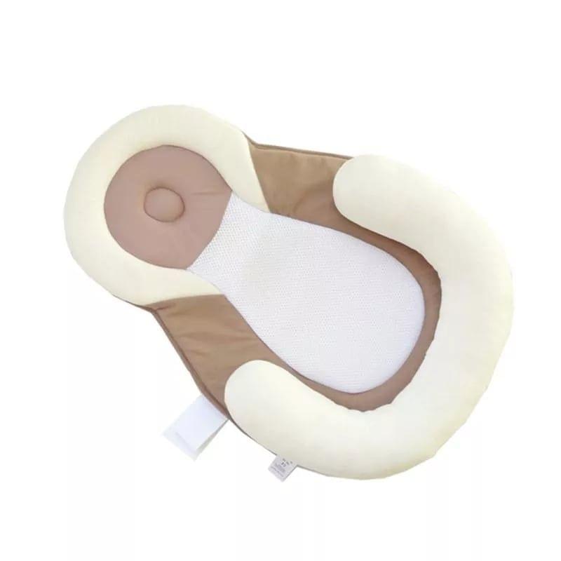 Portable SnuggleSleep bassinet with orthopedic support for infants, ensuring comfortable & safe sleep.