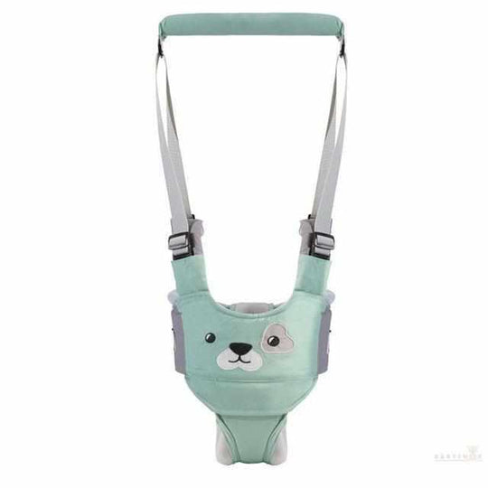 Adjustable baby walking harness with secure straps, offering comfortable infant support for toddlers learning to walk.