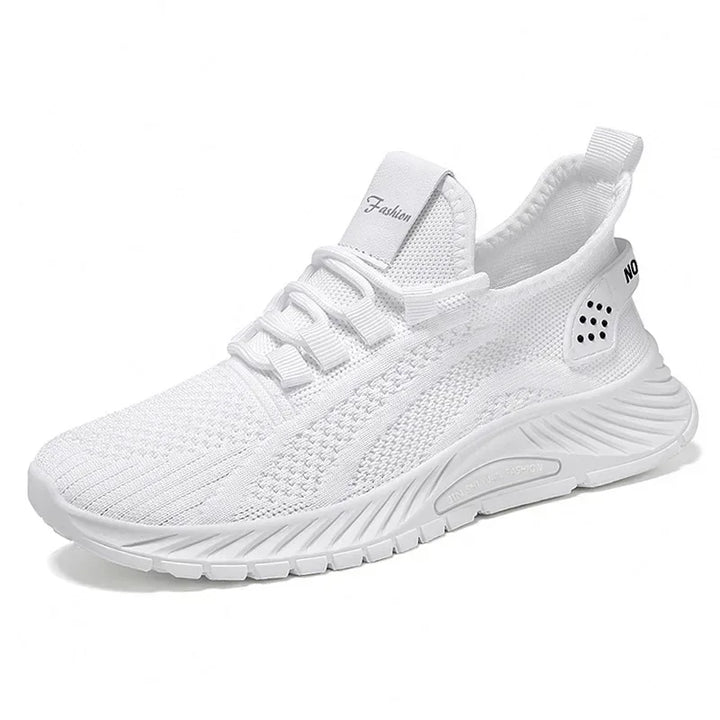 Supportive women's athletic casual sneakers in pink, ideal for walking and everyday comfort.