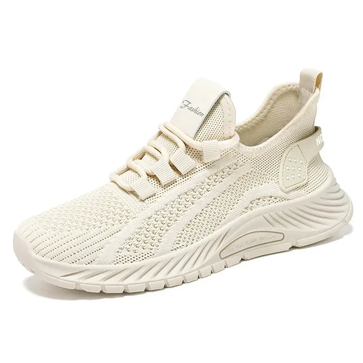Black everyday orthopedic sneakers for women, designed for pain relief & supportive walking.