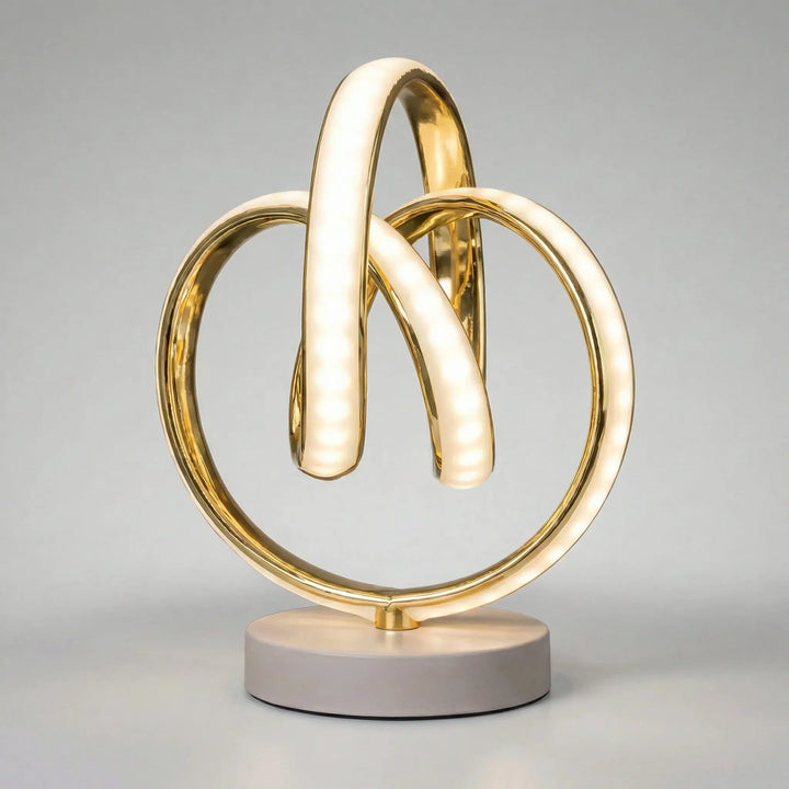 Minimalist Bendara table lamp with integrated LED, enhancing modern home aesthetics.