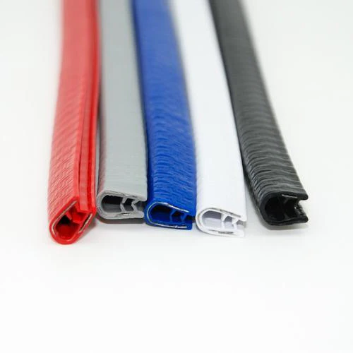 Long 33ft auto door edge trim strip, flexible vehicle paint protector for universal car styling & scratch prevention.