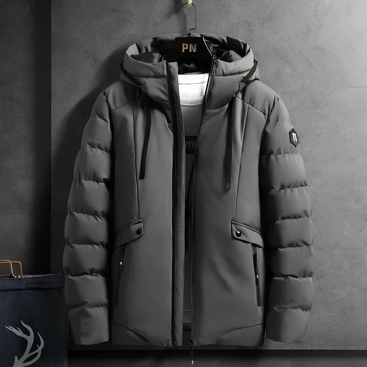 Arwin men's waterproof winter parka, fleece-lined for superior warmth, comfort & outdoor durability.