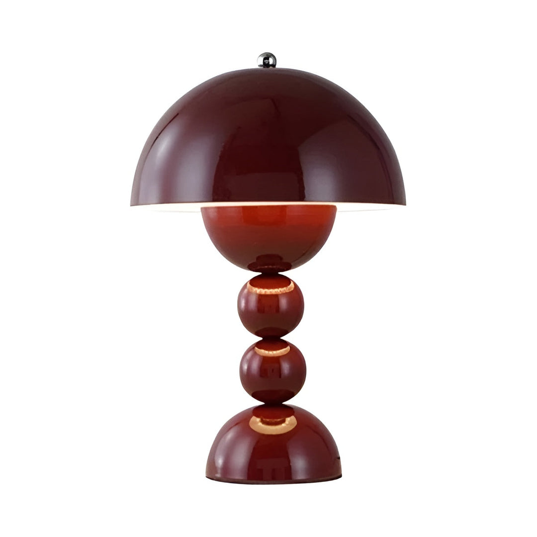 Nordic dimmable LED table lamp in black, sleek design for contemporary spaces.